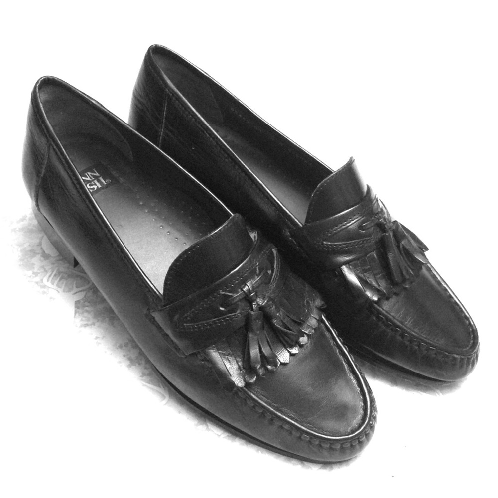 Nunn Bush Black Tastle Loafer Casual Leather Shoes